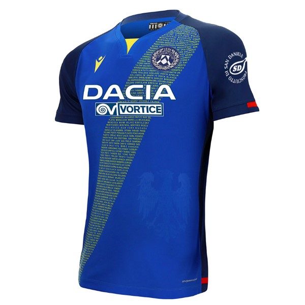 Thailande Maillot Football Udinese Exterieur 2020-21 Bleu